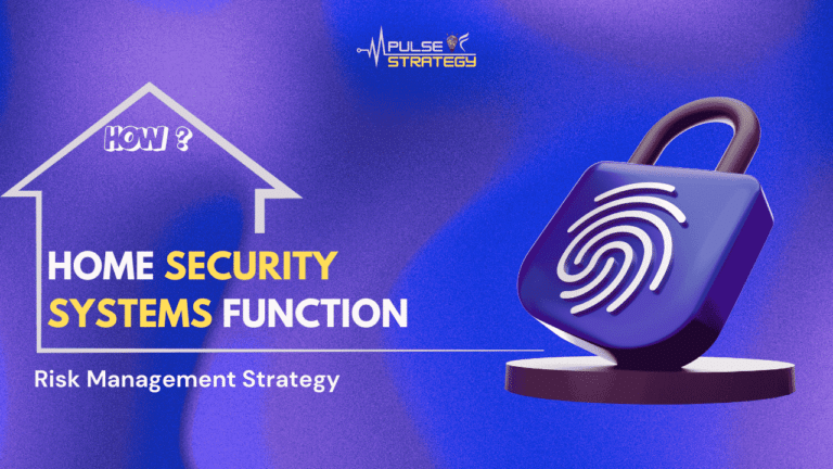 How Do Home Security Systems Function as a Risk Management Strategy?